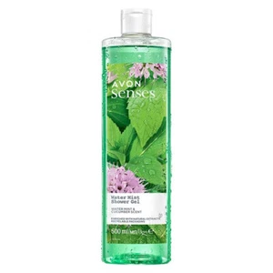 (1L/5,98€)  AVON Senses Duschgel Duschgel WATER MINTWasserminze & Gurke 500 ml - Bild 1 von 1