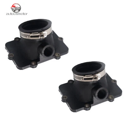 2× Carburetor Intake Manifold Boot Fit For Ski-Doo GSX MXZ GTX 500SS 420867887 - Image 1 of 4