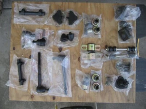 1955 1956 1957 CHEVY FRONT END STEERING & SUSPENSION REBUILD KIT-(26) PIECE - Picture 1 of 24