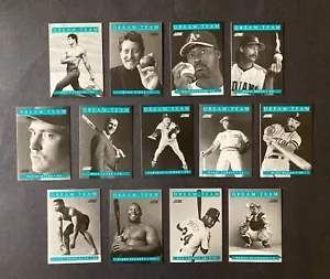 1991 Score 13 Card Dream Team Set -Includes Griffey Jr, Henderson, Puckett,etc! - Picture 1 of 2