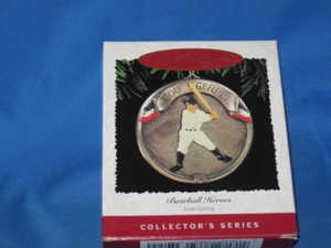 1995 HALLMARK LOU GEHRIG 2ND OF BASEBALL HEROES SERIES EDITION ORNAMENT - Picture 1 of 2