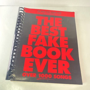 The Best Fake Book Ever 3rd Edition Sheet Music Plastic Comb Ships Fast - Picture 1 of 12