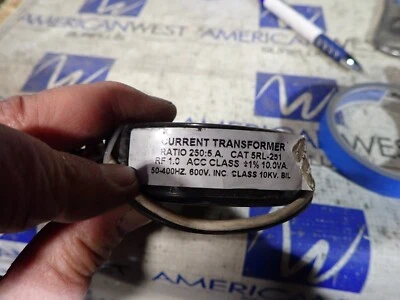 Current Transformer 250:5A Ratio 5RL-251 50-400HZ 10kV T1678 - Image 1 of 2