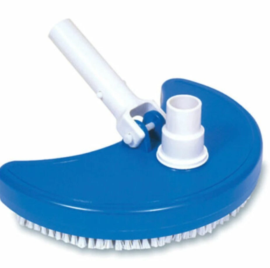 HydroTools Vacuum Head by Swimline 8110 Weighted Half Moon Swimming Pool - Image 1 of 1