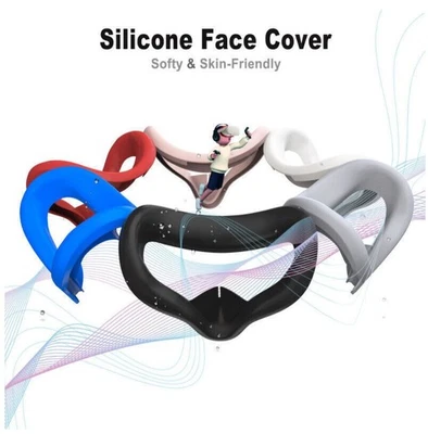 VR Silicone Cover Pillow Pad For Oculus Quest 2 High Quality Accessories - Image 1 of 4