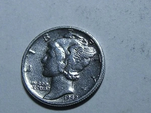 1942  Mercury Dime - Picture 1 of 2