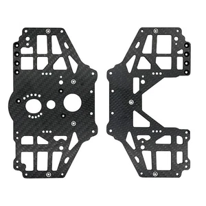 LOSI 1/8 LMT Solid Axle Carbon Fiber Transmission Side Guards RZ005 - Picture 1 of 10