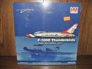 Hobby Master F-100D Thunderbirds Major Neil Eddins, 1967 HA2108 1/72 - Bild 1 von 5