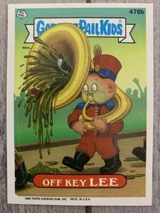 Garbage Pail Kids GPK OS12 Original 12th Series 12 Off Key Lee Card 476b - Picture 1 of 2