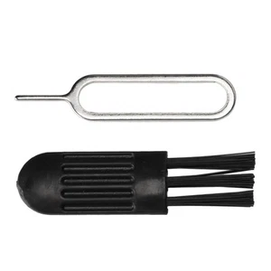 Zestaw tacek na karty SIM Plastikowa szczotka Wysuwanie Pin Przechowywanie Gniazdo karty Uchwyt Smartphone FY - Zdjęcie 1 z 29