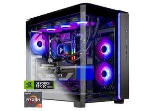 Skytech King 95 Gaming PC Desktop, Ryzen 7 7700X 4.5 GHz (5.4GHz Turbo), NVIDIA - Picture 1 of 5