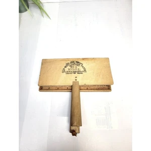 Pair Vintage Wool Card Paddles, Whittemore No 8, Carding Combs, Primitive - Picture 1 of 4