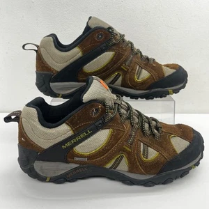 Merrell Yokota Trail Dark Earth Hiking Shoes Mens US 9.5 J063016 Brown Suede - Picture 1 of 15