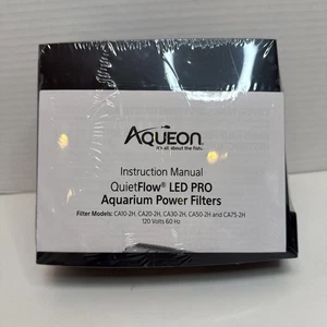 Aqueon QuietFlow 10 LED PRO Aquarium Fish Tank Power Filter Up to 20 Gallon - Picture 1 of 6