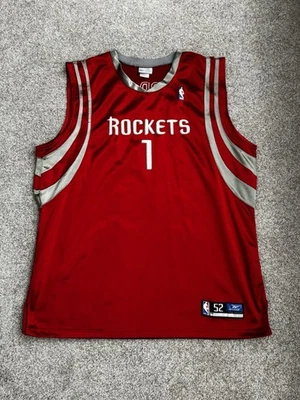 Camiseta NBA Reebok Vintage Tracy Mcgrady Houston Rockets Auténtica Adulto XXL Foto 1 de 4