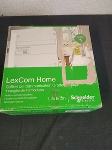 Schneider VDIR390014 LexCom Home Coffret de Communication équipé, Grade 1  - Picture 1 of 8