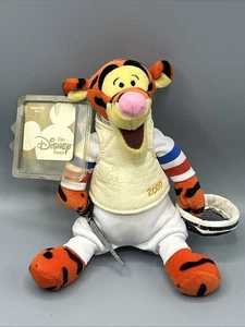 Disney Store Tiger Fencing Bean Bag 8” Plush 2000 Tagged Vintage Retired - Picture 1 of 6