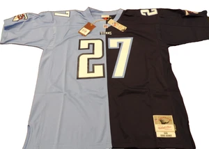 MITCHELL & NESS NFL TENNESSEE TITANS EDDIE GEORGE SPLIT LEGACY JERSEY 3XL - Picture 1 of 6