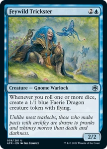 Feywild Trickster - Adventures in the Forgotten Realms #058/281 MTG Magic The Ga - Picture 1 of 1