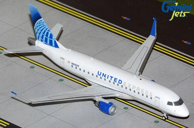 G2UAL1406 GeminiJets E175 1/200 Model N606UX United Express / SkyWest Airlines - Image 1 of 1