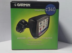 Garmin StreetPilot C340 GPS 3.5" Navigator Bundle Tested Works - Picture 1 of 8