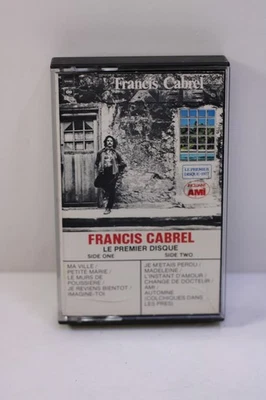 Francis Cabrel Le Premier Disque Cassette Tape 1977 - Image 1 of 4