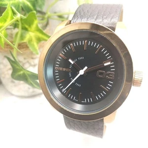 DIESEL DZ-5341 Round Black Dial Analog Quartz Unisex Watch Working Item - Picture 1 of 10