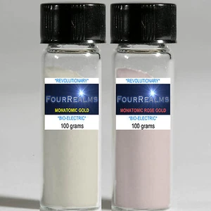 Monoatomic Gold 100g plus and Monoatomic Rose Gold 100g Monatomic Gold - Picture 1 of 1