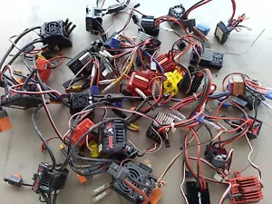 Large Rc ESC Parts Lot Arrma Losi Traxxas Dynamite Tamiya Blx Brushless - Picture 1 of 6