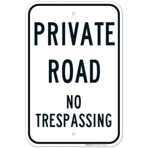 Privatstraßenverbotsschild, - Bild 1 von 84