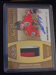 2015 16 Fleer Hot Prospects Rookie 3clr Patch Auto #248/299 Artemi Panarin NYR - Bild 1 von 2