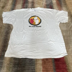 Family Guy Brian Griffin 2003 Vintage Shirt XXL Peeing Do You Mind - Picture 1 of 6