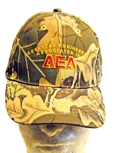 Advanced Engineers Camo  Strapback Trucker Hat Cap Outdoors Hunting by Headmost - Picture 1 of 8