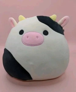 SQUISHMELLOW S - "CONNOR The COW" 8 inch Plush Toy - SUPER SOFT & SQUISHY - Picture 1 of 7