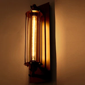 Industrial Wall Sconces Steampunk Wall Lighting LED Vintage Lamp Fixture Deco - Picture 1 of 10