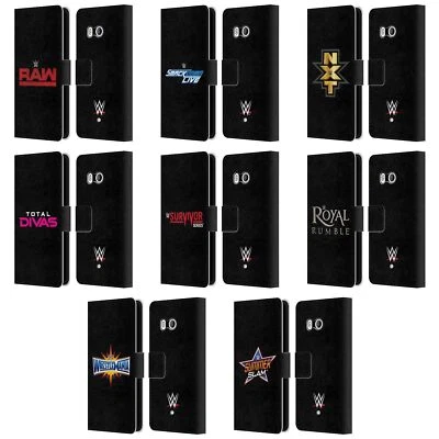 OFFICIAL WWE THE SHOWS LEATHER BOOK WALLET CASE COVER FOR HTC PHONES 1 - Image 1 of 4