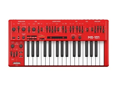 Behringer MS-1-RD 32-Key keyboard Analog Mono Synth MS-01 Or MS-101 New In Box - Image 1 of 3