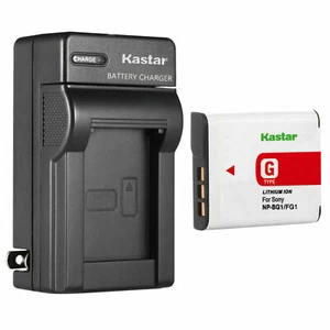 Kastar Battery Wall Charger for Sony NP-BG1 NPFG1 Sony Cyber-shot DSC-H90 Camera - Picture 1 of 3