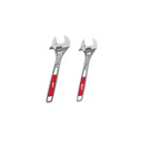 Milwaukee verstellbare Schraubenschlüssel 15 Zoll Verstellbar + 12 Zoll Eigene Schraubenbacken - Bild 1 von 5