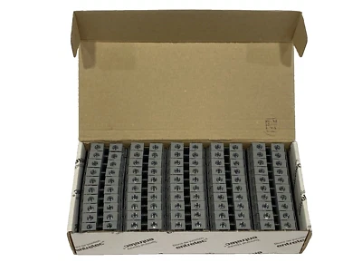 ABB Entrelec 1SNA115120R1700 Terminal Block Connector M10/10 PKG OF 50 - Image 1 of 4