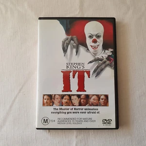 Stephen Kings's It (DVD 1990) Region 4 Tim Curry Free Postage - Picture 1 of 4