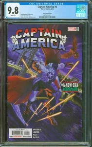 Captain America 0 CGC 9.8 Ross Variant Marvel 2022 - Foto 1 di 2