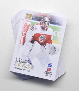 2019 BY cards IIHF World Championship Team Austria Full 36-Card Set