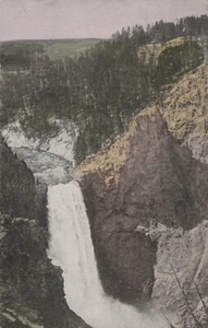 Grand Canon of the Yellowstone Park Yellowstone Park Wyoming Postcard - Picture 1 of 2