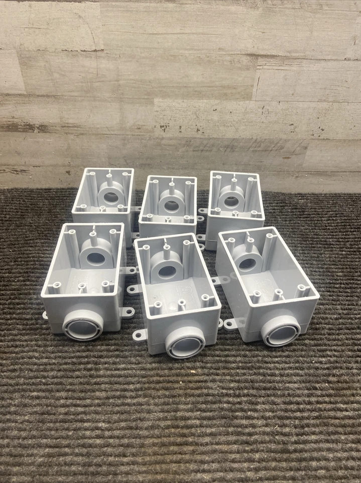 LOTE NUEVO DE 6 CAJAS CANTEX 5133464 3/4" 1G PVC FSC Foto 1 de 4