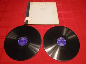 Maurice Evans 78 RPM Columbia 340 Shakespeare Hamlet Four Excerpts 1949 2x 12" - Imagen 1 de 15