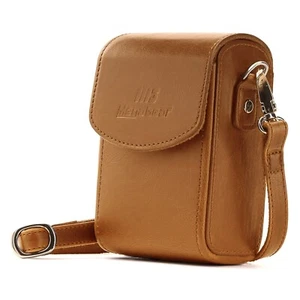 MegaGear Leica C-Lux, Panasonic Lumix DC-ZS200, DC-TZ200 Leather Camera Case - Picture 1 of 31