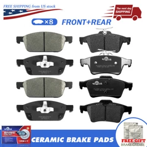 Front + Rear Ceramic Brake Pads for 2013 - 2016 Ford Escape Transit Connect - Picture 1 of 10