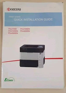 Kyocera Printer Installation Guide And Driver CDs - Picture 1 of 4