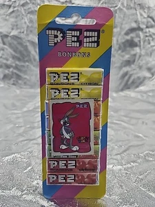 Caramelos Bugs Bunny PEZ caramelo con pegatina Looney Tunes de colección - Imagen 1 de 2
